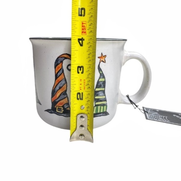 NWT Cobwebs & Cauldrons “Off Duty Witch" Large Stoneware Soup / Mug - Picture 14 of 16